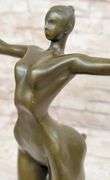 Nude Girl Bronze Sculpture