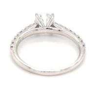 14kt White gold 0.80ct Lab grown diamond engagement ring