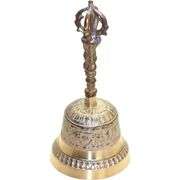 Vintage Style Brass Desk Bell