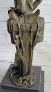 Cowboy with Rope Bronze Sculpture