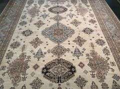 Fine Super Kazak Rug 10x13.5