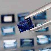 Gorgeous! 2.33ct Sapphire set with multiple rich blue hues!