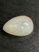 NATURAL OPAL - 10.02 CARATS PEAR CABOCHON CUT