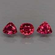Outstanding 1.11ct high grade rose pink Tourmaline set