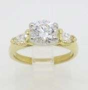 GIA Certified 1.35CTW Earth Mined Diamond Ring in 18k