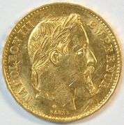 Choice BU 1869-BB France Napoleon 20 France Gold Piece