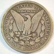 Scarce 1882-CC Morgan Silver Dollar. Nice circ