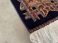 Fine Luxury Silk Rug 4.9x7.6