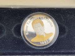 1997 Darrell Waltrip 25th Anniversary - (3) 1Oz. Silver Rounds