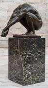 Nude Male Bronze Sculpture