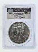 2011-W Eagle, John Mercanti Signed, PCGS MS70