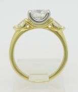 GIA Certified 1.35CTW Earth Mined Diamond Ring in 18k