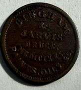 G L Bowne Cooperstown NY Will Redeem At The Ironclad Civil War Store Card