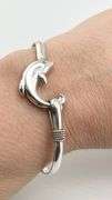 925 Sterling Silver Dolphin Bracelet