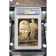 Limited Edition Derek Jeter Sculptured Gold Card 24K Gold