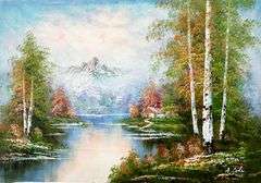 EXCEPTIONALY BEAUTIFUL  PAINTING ON CANVAS