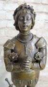 Saint Joan of Arc Bronze Sculpture