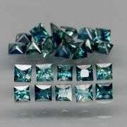 Amazing 2.88ct set of washed denim blue Sapphires!