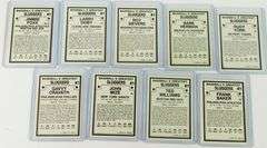 9 Baseball Greatest Sluggers Cards
