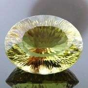 Non-stop flashing! Collectors sized 74.20ct brilliant lemon Citrine!