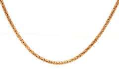 Sparkling 14K YG Necklace