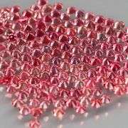 Untreated! Rare color! 2.98ct Imperial red Sapphire set!!!