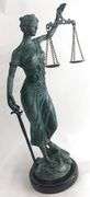 Blind Justice Bronze Sculpture