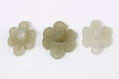Qing Dynasty Natural Nephrite Buttons - Lot of 3