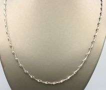 Tiffany & Co Elsa Peretti teardrop link necklace