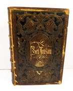 1855 Works of Ben Johnson Antique Leather Book