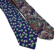 Group lot of 7 Hermes Ties