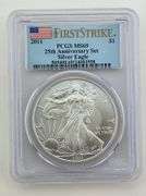 2011 American Silver Eagle, PCGS MS69 "25th Anniversary"