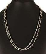 Tiffany & Co. Elsa Peretti Teardrop Link Necklace in Sterling