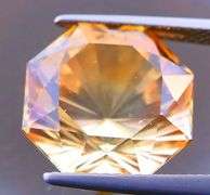 Amazing 13.52ct octagon cut Brazilian Imperial Topaz!