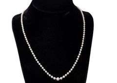 Glowing Japanese Pearl Necklace
