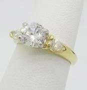 GIA Certified 1.35CTW Earth Mined Diamond Ring in 18k