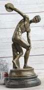 Discus Thrower Bronze Sculpture