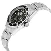 Invicta Pro Diver Black Dial Men's Stainless Steel Watch
