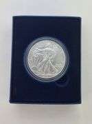 2012-W Burnished American Silver Eagle, OGP