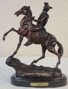 The Scalp Bronze Statue