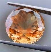 Intricately cut! 21.98ct REAL Imperial Topaz!