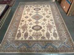 Fine Super Kazak Rug 10x13.5