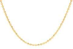 Practical 14K YG Keychain Style Necklace