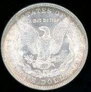 1887 Morgan Silver Dollar in Unc