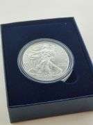 2019-W Burnished American Silver Eagle, OGP