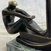 A Challenge Trophy for the Best Rower of the Year Bronze Sculpture