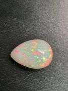 NATURAL OPAL - 10.02 CARATS PEAR CABOCHON CUT