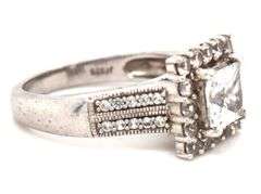 925 Sterling silver cubic zirconia ring