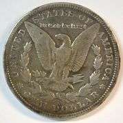 Very Rare 1893-CC Morgan Silver Dollar in F/VF