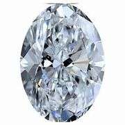 Very High Quality Certified Oval Brilliant Cut Lab Diamond - 4.09 Carats
